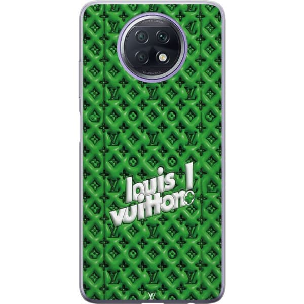 Kompatibelt Mobildeksel til Xiaomi Redmi Note 9T Inspirert grønt monogram med logo grønn