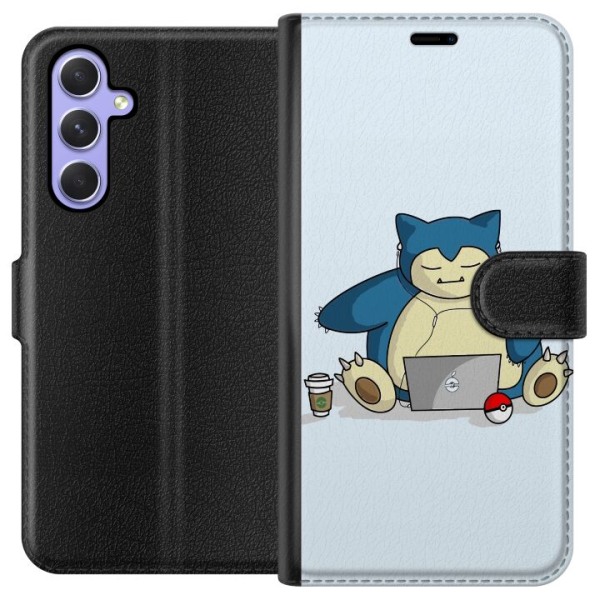 Samsung Galaxy A54 Plånboksfodral Pokemon Rolig