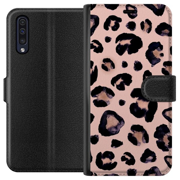 Samsung Galaxy A50 Lompakkokotelo Kaunis Leo