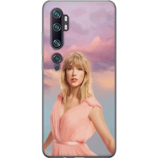 Xiaomi Mi Note 10 Pro Gennemsigtig cover Taylor Swift