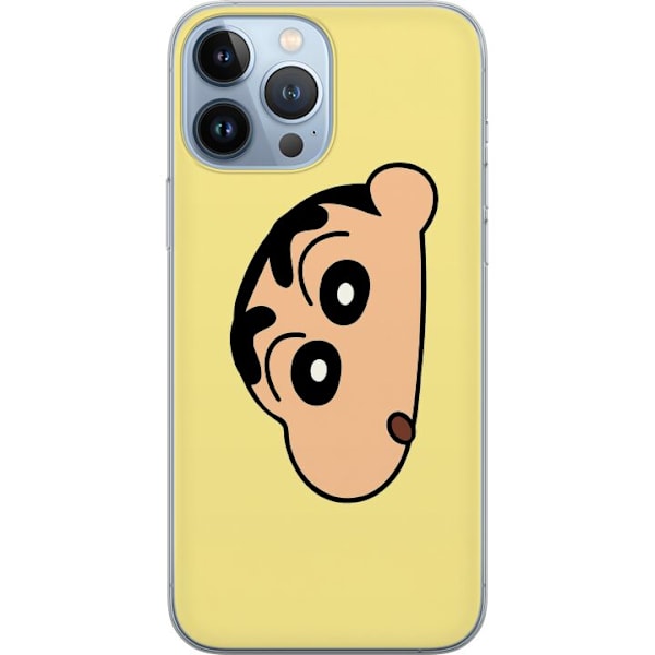 Apple iPhone 13 Pro Max Gennemsigtig cover Peeking Shinchan