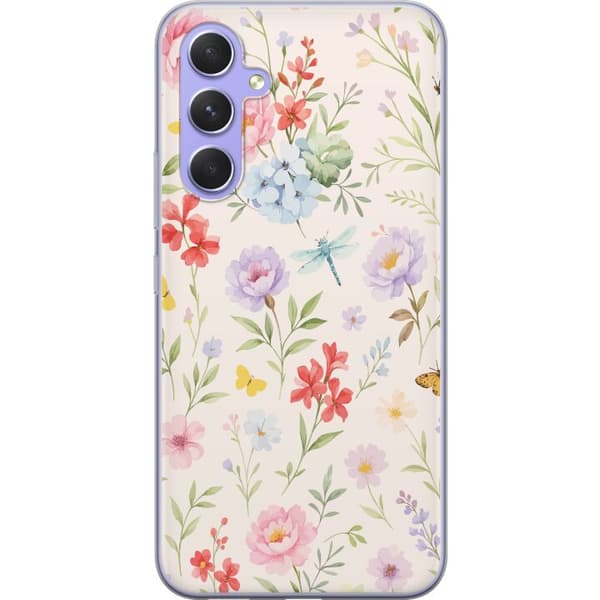 Kompatibel Mobilcover til Samsung Galaxy A54 Blomster