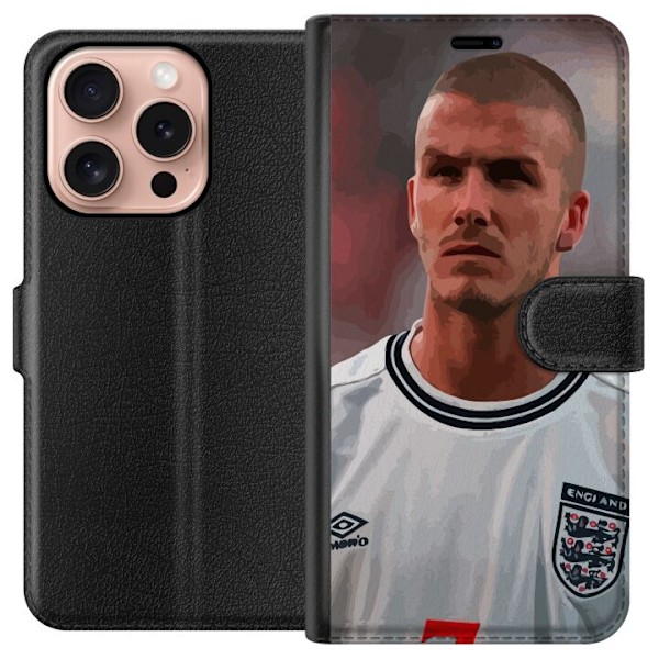 Apple iPhone 16 Pro Lompakkokotelo David Beckham