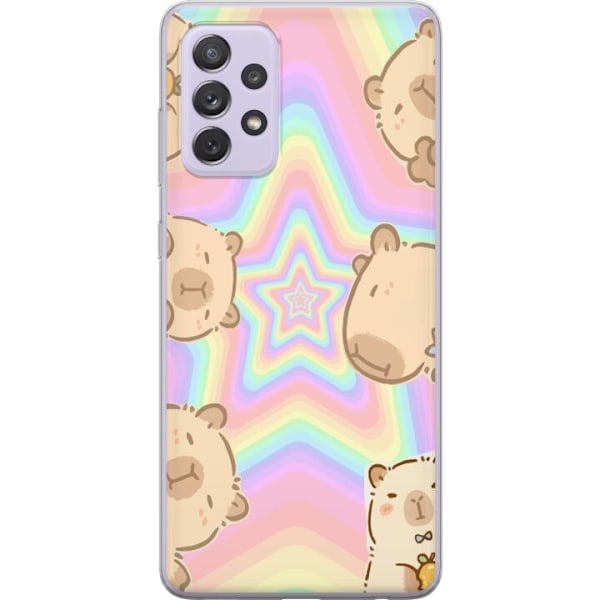 Samsung Galaxy A52s 5G Gjennomsiktig deksel Kawaii Capybara Ga