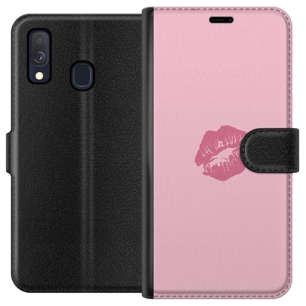 Kompatibelt Plånboksfodral till Samsung Galaxy A40 Puss