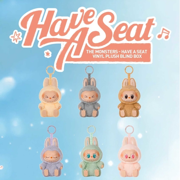 Labubu POP MART The Monsters Have a Seat 17 cm