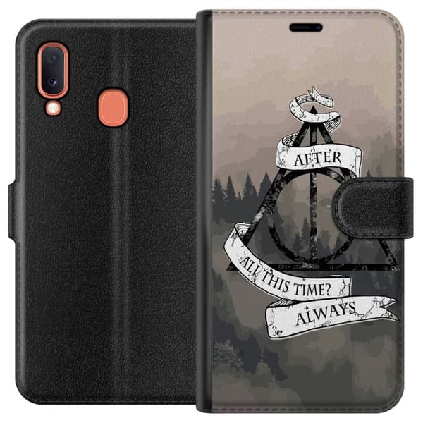 Kompatibelt Lommeboketui til Samsung Galaxy A20e Harry Potter