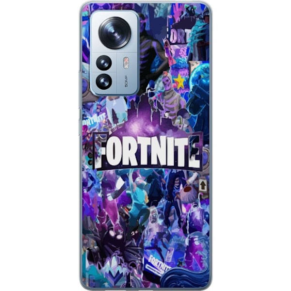 Xiaomi 12 Pro Gennemsigtig cover Fortnite