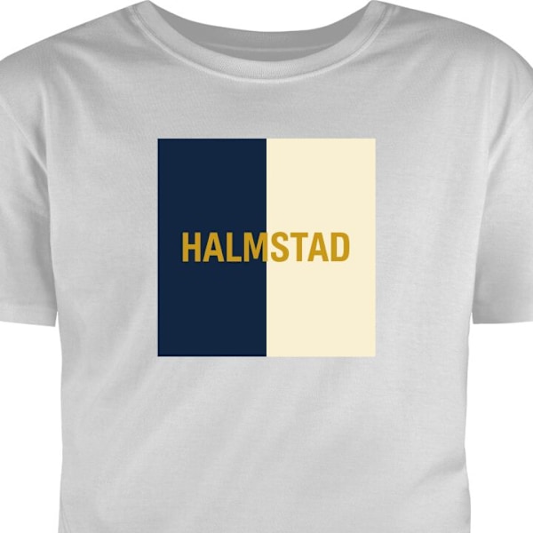 T-skjorte for Voksen | Klassisk Voksen-T-skjorte Halmstad – grå M
