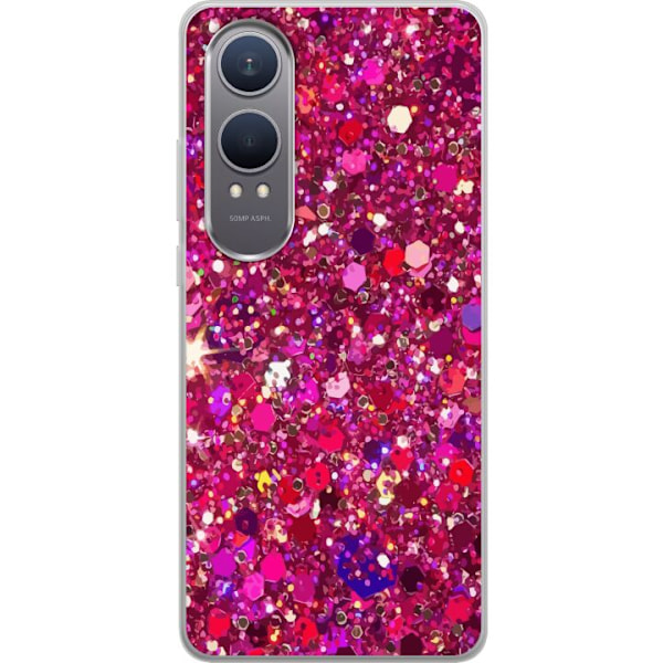 OnePlus Nord CE4 Lite Gennemsigtig cover Glitter