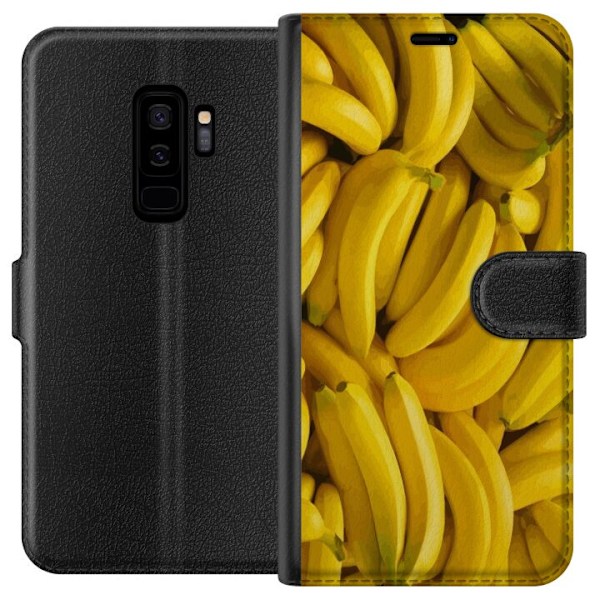 Samsung Galaxy S9+ Plånboksfodral Banana Pattern – lekfullt