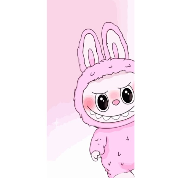 Apple iPhone 13 Pro Plånboksfodral Labubu Bunny Series