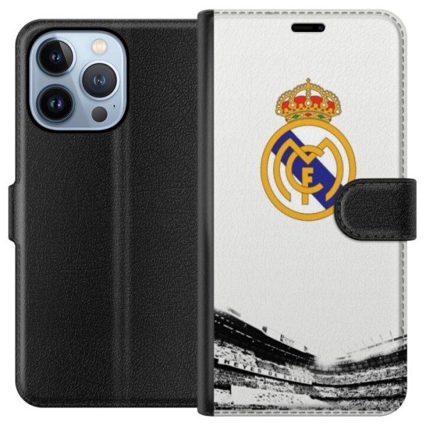 Apple iPhone 13 Pro Lompakkokotelo Real Madrid