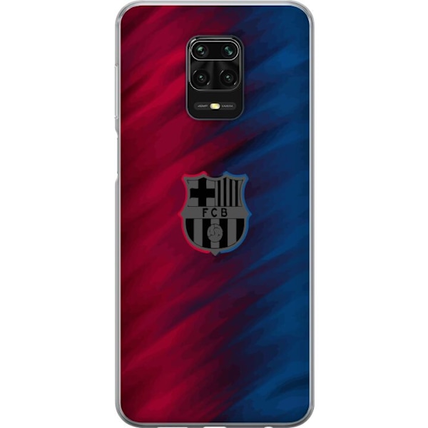 Xiaomi Redmi Note 9S Genomskinligt Skal FC Barcelona