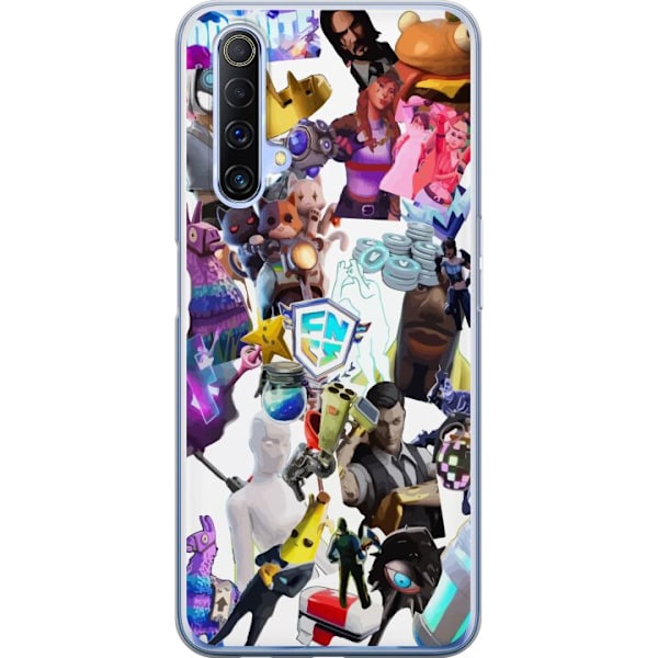 Realme X50 5G Gjennomsiktig deksel Fortnite