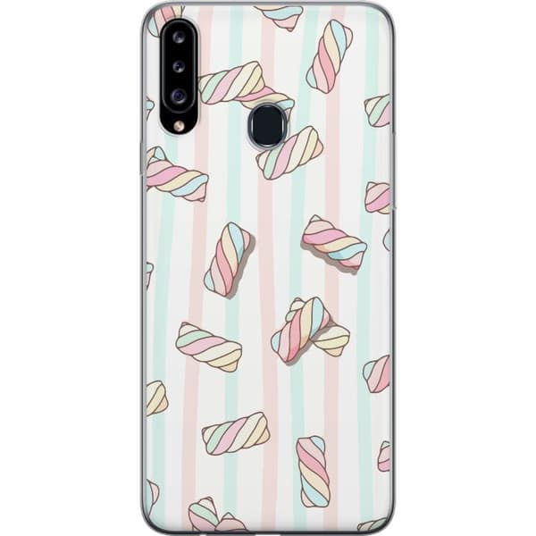 Kompatibelt Mobilskal till Samsung Galaxy A20s Marshmallow