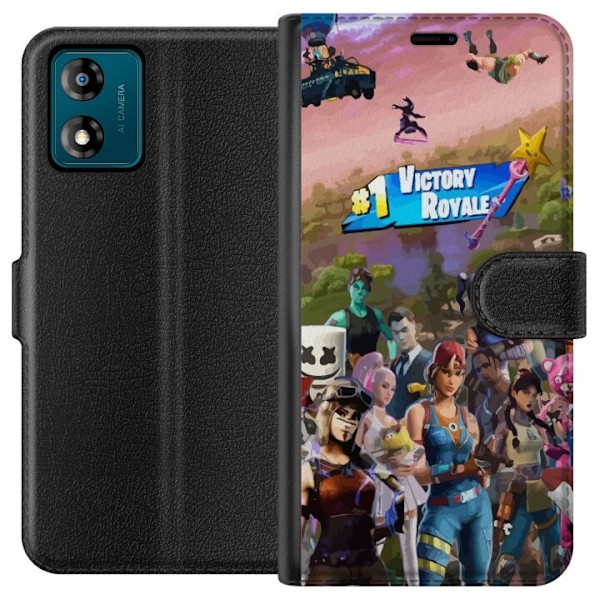 Motorola Moto E13 Tegnebogsetui Fortnite