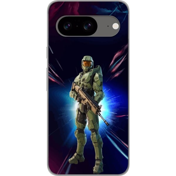 Google Pixel 8 Gennemsigtig cover Fortnite - Master Chief