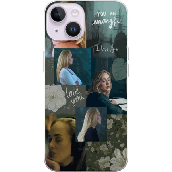Kompatibelt Mobildeksel til Apple iPhone 14 Adele