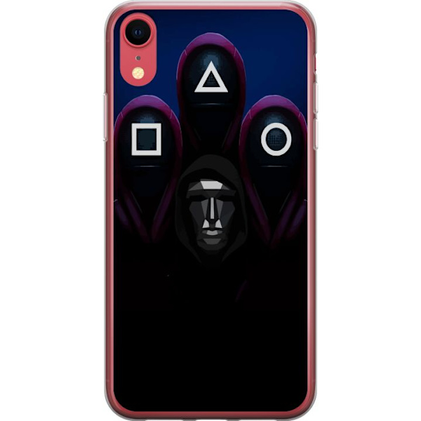 Apple iPhone XR Läpinäkyvä kuori Squid Game Kausi 3 Uudet Ikoni Suosittu Sarja TV Motiivi Aasialainen Draama Trendikäs Graafinen Suunnittelu