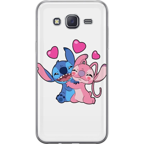 Samsung Galaxy J5 Läpinäkyvä kuori Lilo & Stitch
