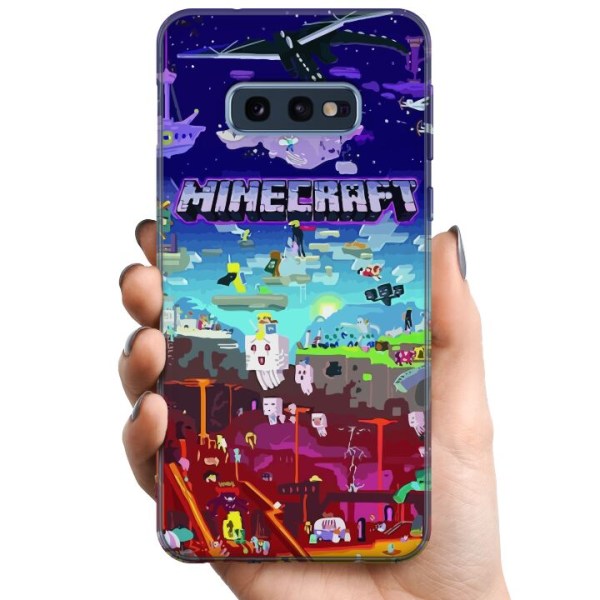 Samsung Galaxy S10e TPU Mobilskal Minecraft