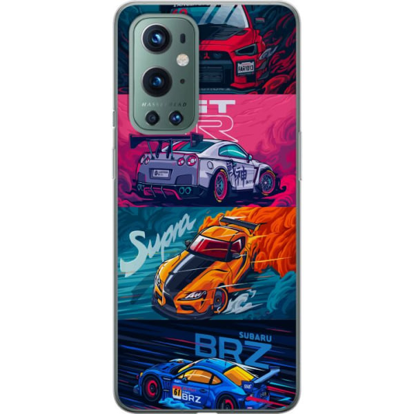 OnePlus 9 Pro Gennemsigtig cover Subaru Racing