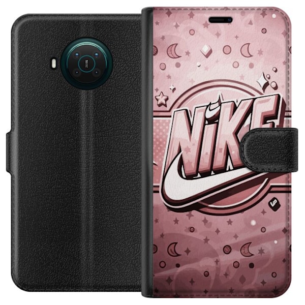 Nokia X20 Lommeboketui Nike Rosa