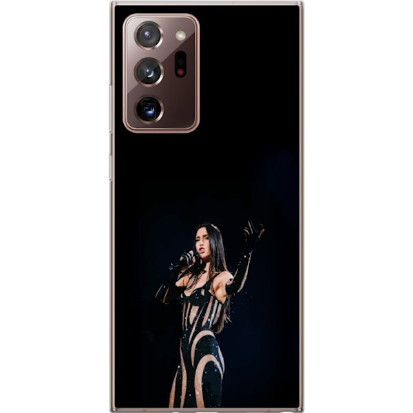 Samsung Galaxy Note20 Ultra Gjennomsiktig deksel Dua Lipa –