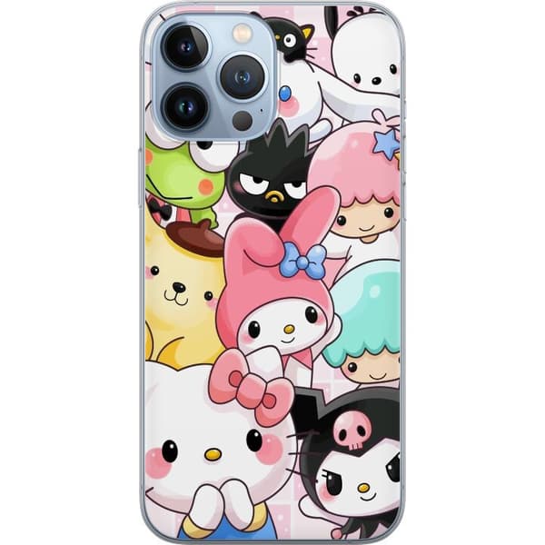 Kompatibelt Mobildeksel til Apple iPhone 13 Pro Max Kawaii Sanrio Crew