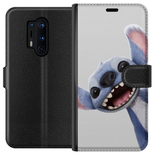 OnePlus 8 Pro Lommeboketui Stitch i Fart - Kawaii Design for F