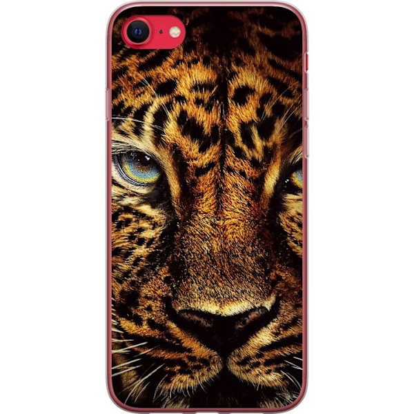 Apple iPhone 16e Genomskinligt Skal Leopard