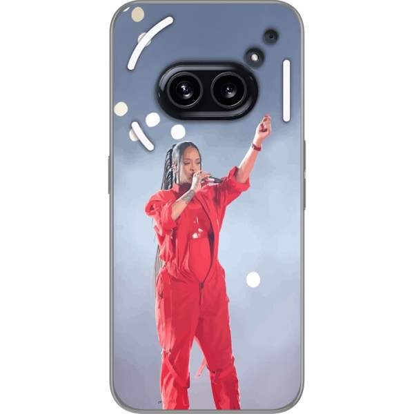 Nothing Phone (2a) Genomskinligt Skal Rihanna – Trendsetting Looks & Style