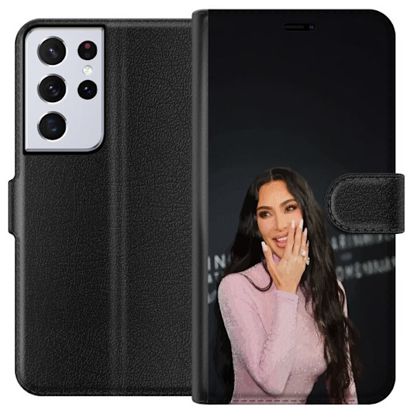 Samsung Galaxy S21 Ultra 5G Lompakkokotelo Kim Kardashian –