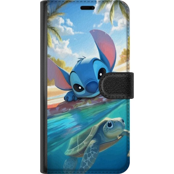 OnePlus 10 Pro Lompakkokotelo Stitch kilpikonnalla - söpö si