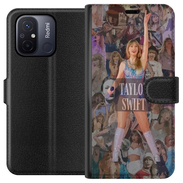 Xiaomi Redmi 12C Tegnebogsetui Taylor Swift