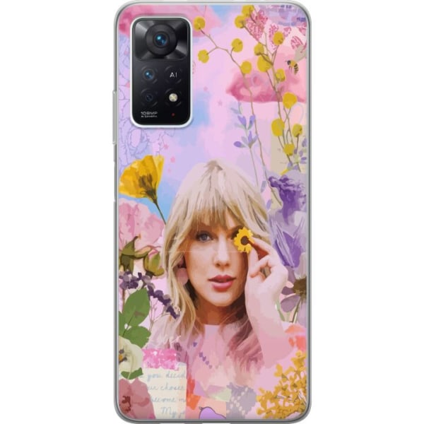 Xiaomi Redmi Note 11 Pro 5G Genomskinligt Skal Taylor Swift -