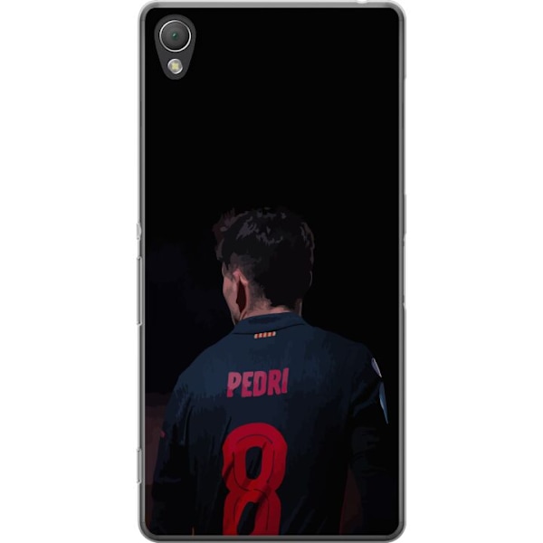 Sony Xperia Z3 Läpinäkyvä kuori Pedri FC Barcelona Jalkapal