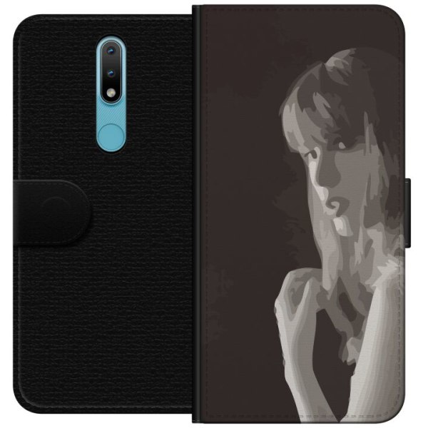 Nokia 2.4 Plånboksfodral Taylor Swift - TTPD