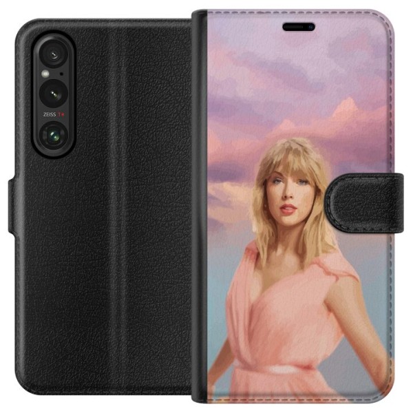 Sony Xperia 1 V Lompakkokotelo Taylor Swift