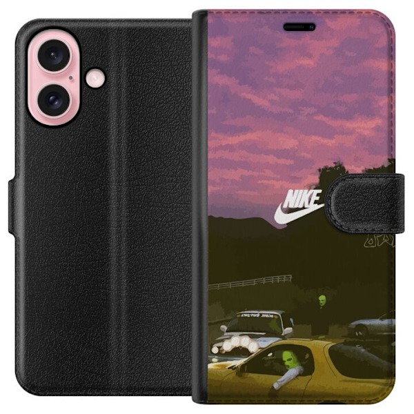 Apple iPhone 16 Lommeboketui Nike