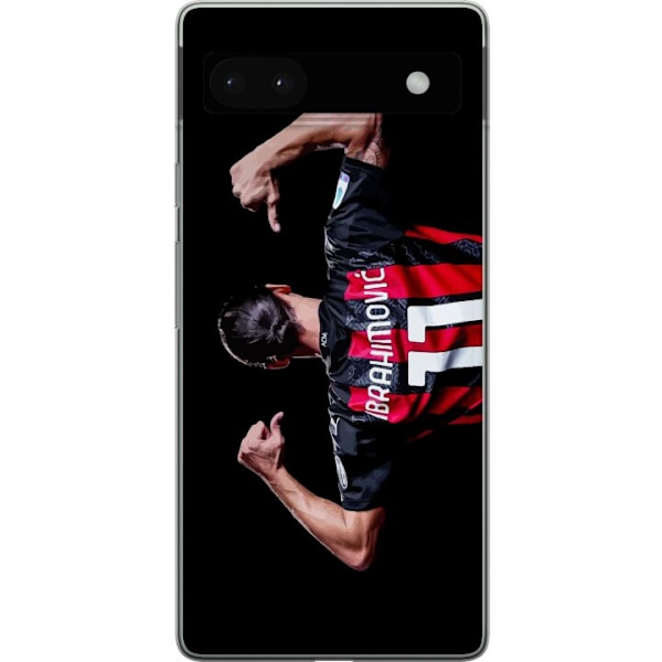 Google Pixel 6a Läpinäkyvä kuori Zlatan Ibrahimović