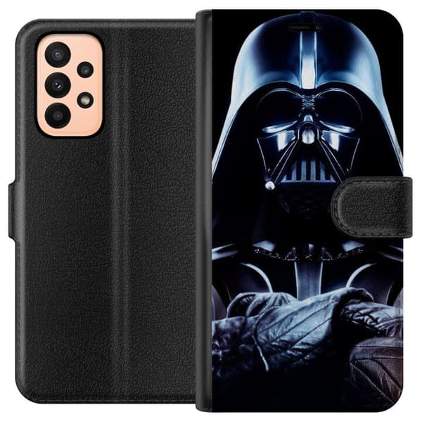 Kompatibel Tegnebogsetui til Samsung Galaxy A23 Darth Vader