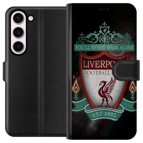 Kompatibelt Plånboksfodral till Samsung Galaxy S23 Liverpool L.F.C.