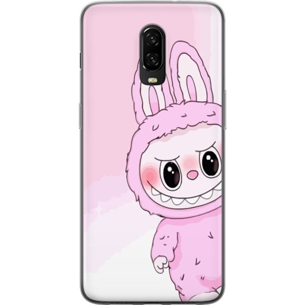 OnePlus 6T Läpinäkyvä kuori Labubu Jänis-sarja