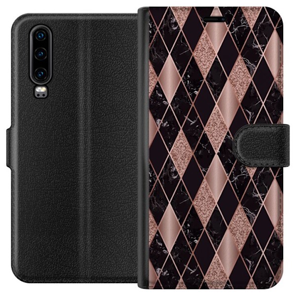 Huawei P30 Tegnebogsetui Sophistikeret