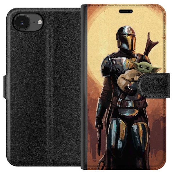 Apple iPhone 16e Tegnebogsetui Baby Yoda