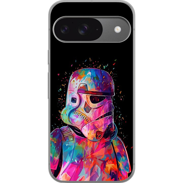 Google Pixel 9 Pro Gennemsigtig cover Star Wars Stormtrooper