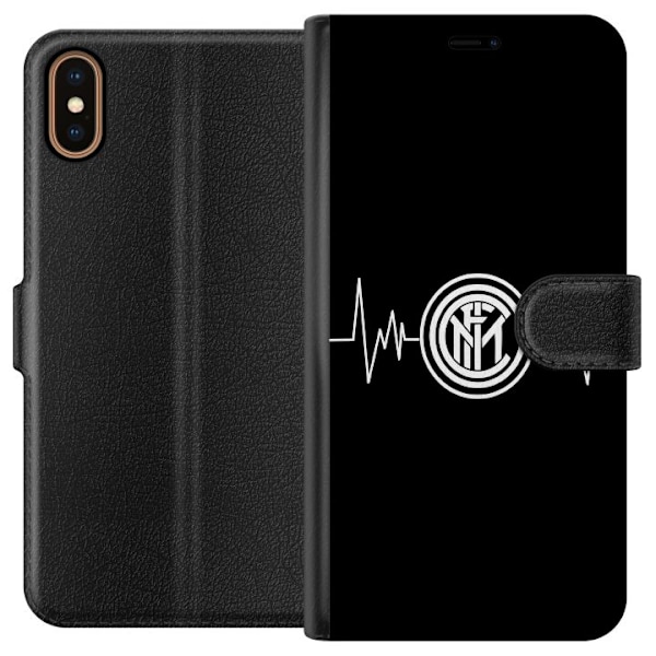 Apple iPhone X Plånboksfodral Inter Milan