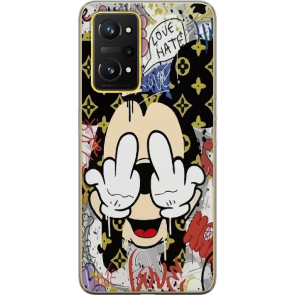 Realme GT Neo 3T Gennemsigtig cover Mickey Mouse